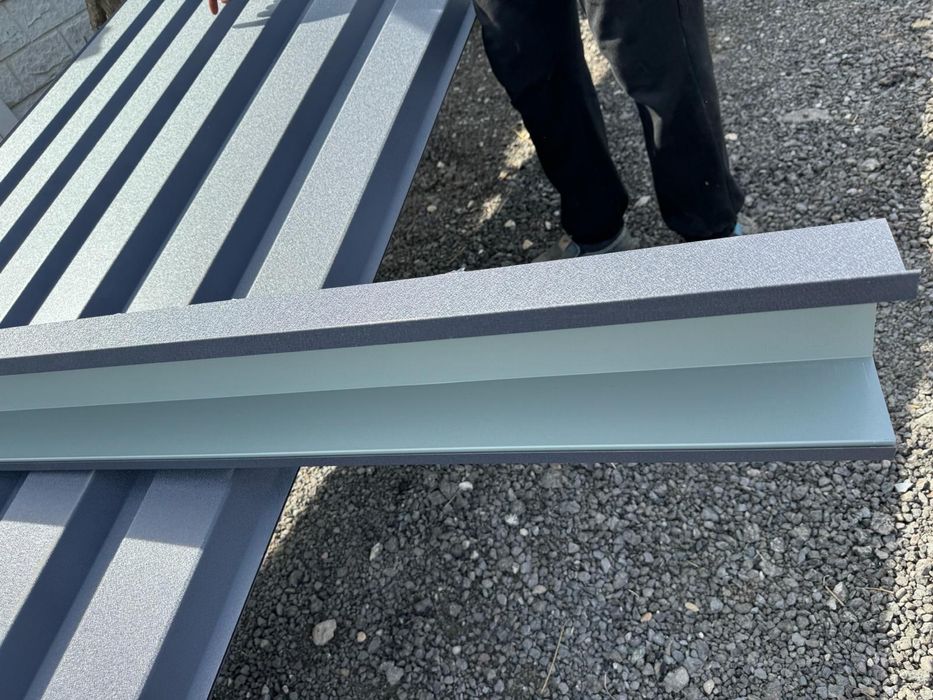 Tabla Cutata H35 fațadă gard gri antracit mat RAL7016 6m 4m 2m