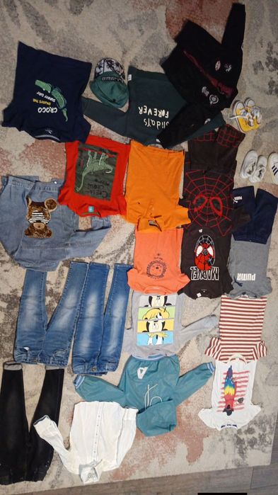 Lot hăinuțe de vara pentru mbaiat mărimea 98/104