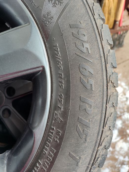 Колеса 15" стояли на сиде