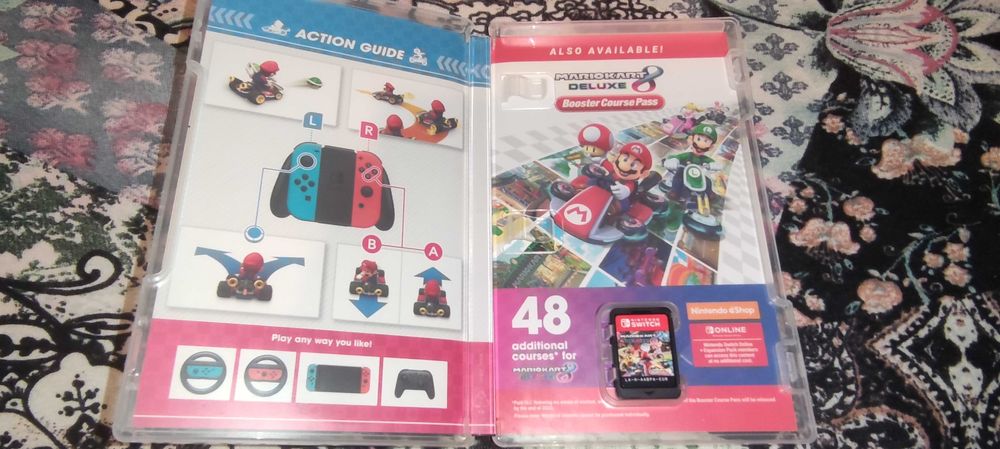 Nintendo switch, Ring Fit Adventure, Mario Kart 8, Pokemon Brilliant D