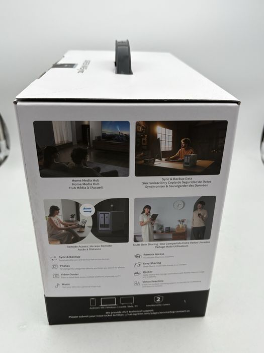 UGREEN NASync DXP2800. Quad-core, SIGILAT, transport inclus