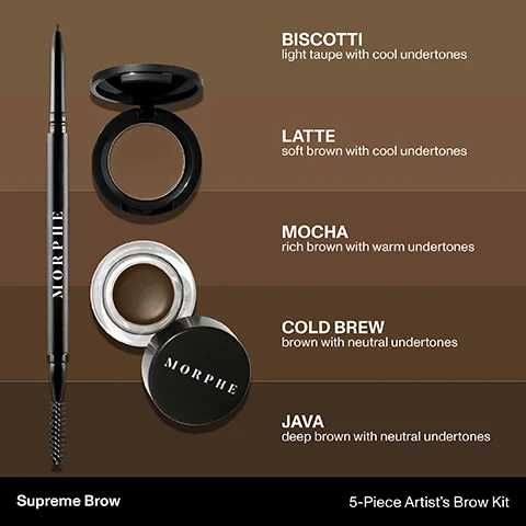 Комплект за вежди Morphe Supreme Brow