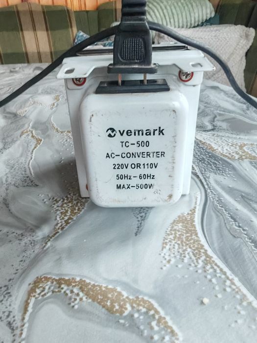 Трансформатор от  220v на 110v 500w