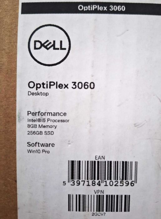 DELL PC OptiPlex 3060 i5 - 8500 Intel Core Pana la 4.10 GHz 8 GB