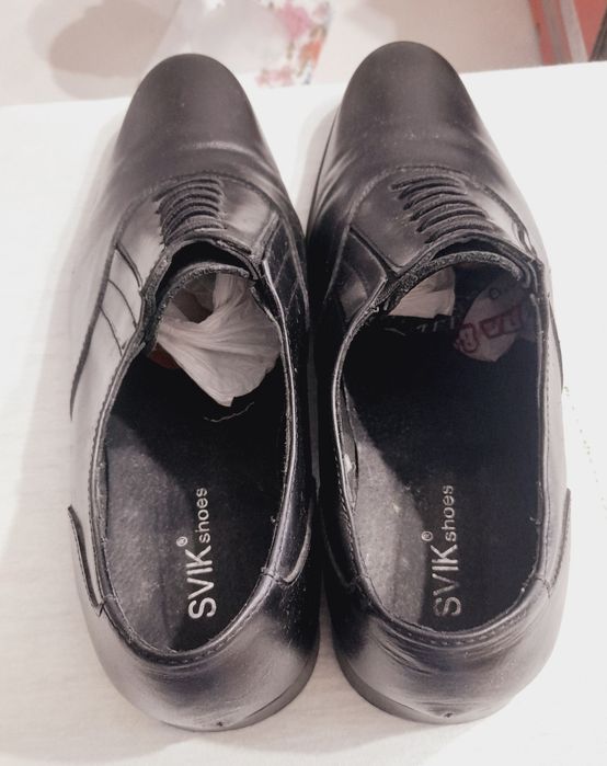 Обувки от естествена кожа спортно елегантни чисто нови с кутия