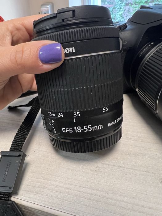Canon 2000D + obiectiv 18-55 Efs