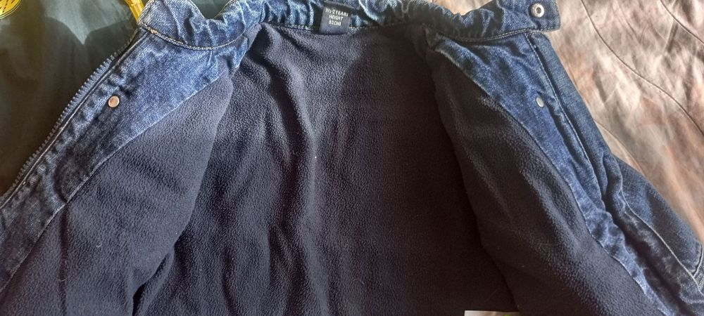 Дънково яке и шушляково на Adidas  за момче 24 - 36 месеца