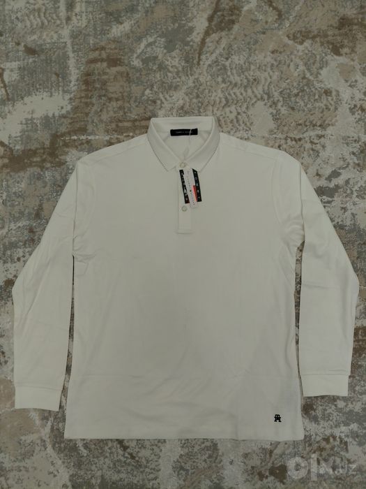 Оригинальный лонгслив поло Tommy Hilfiger