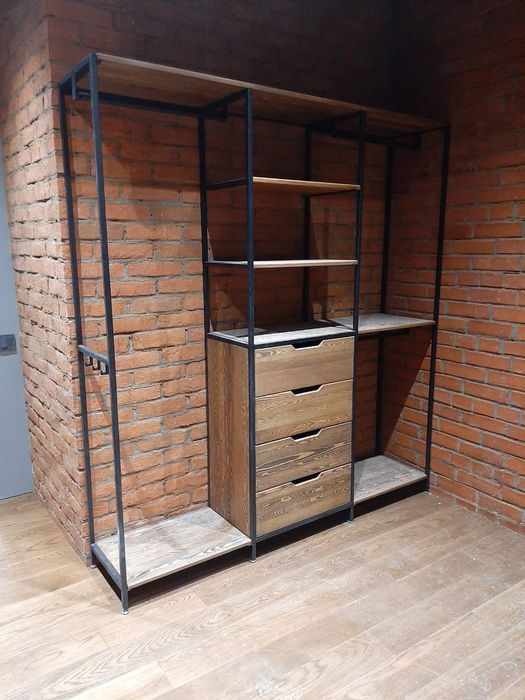 Шкаф лофт мебель