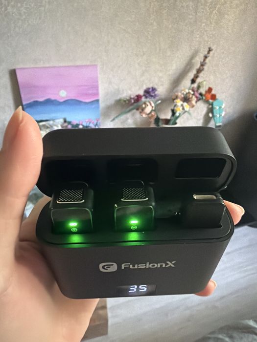Два микрофона для iPhone lightning