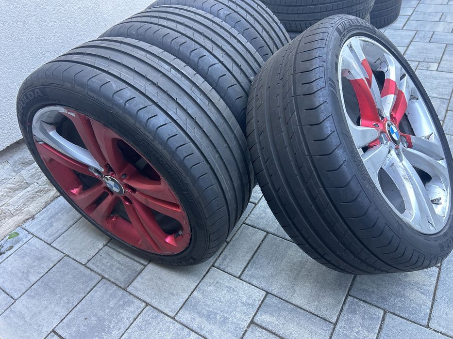 Vand jante bmw F30,F31,F32,anvelope,245.40.19R vara dot 2023 ca noi