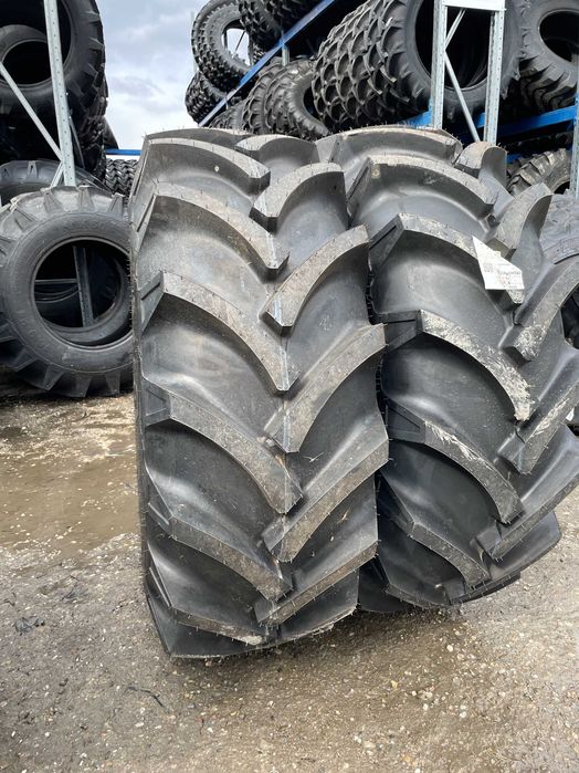 16.9-24 cu 10 pliuri anvelope noi marca OZKA pentru tractor fata