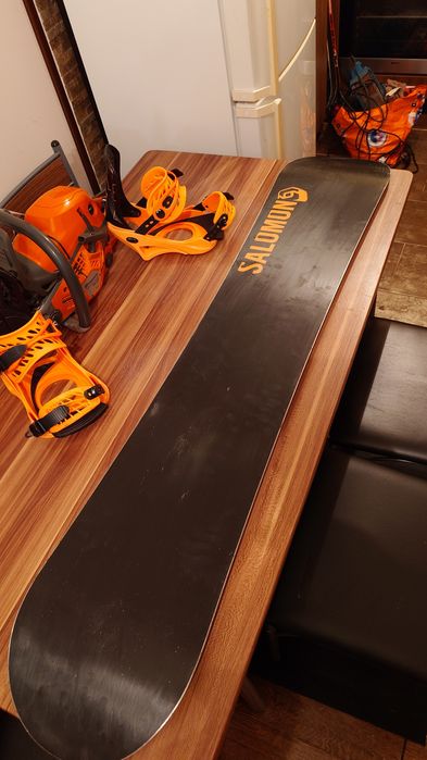 Placa snowboard Salomon pulse 150 cu legături Black Hole S-M