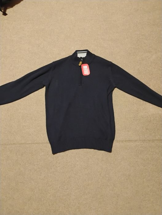 Блуза с дълъг ръкав тип пуловер