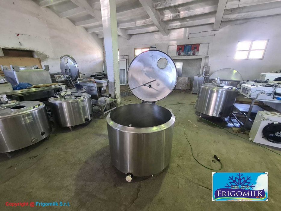 Tanc  500 litri racire lapte, DeLaval  racitor lapte , tanc lapte inox