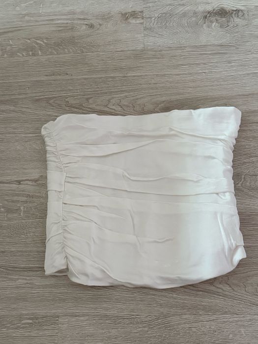 Бяло бюстие Зара