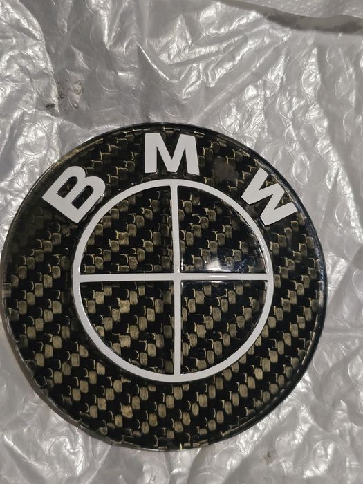 Vand embleme carbon real bmw