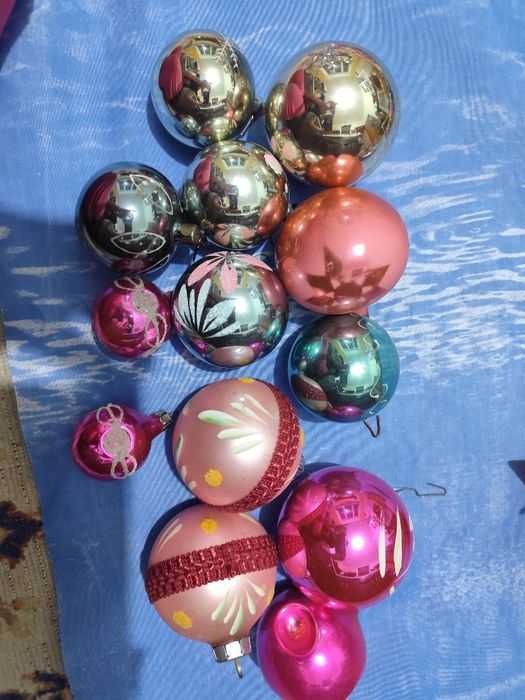 Ёлочные новогодние игрушки бу ссср