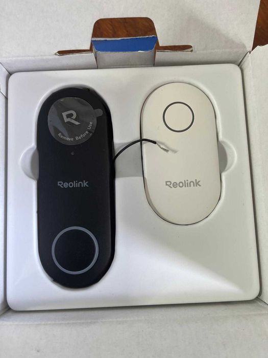 Sonerie video wireless Reolink, PoE, 5MP 2K, MicroSD, Detectie persoana, Microfon, Difuzor – D340P