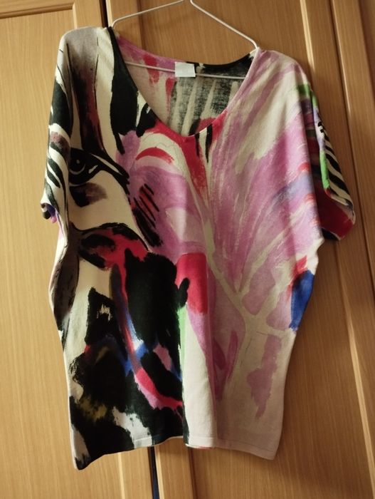 Пуловер с коротким рукавом