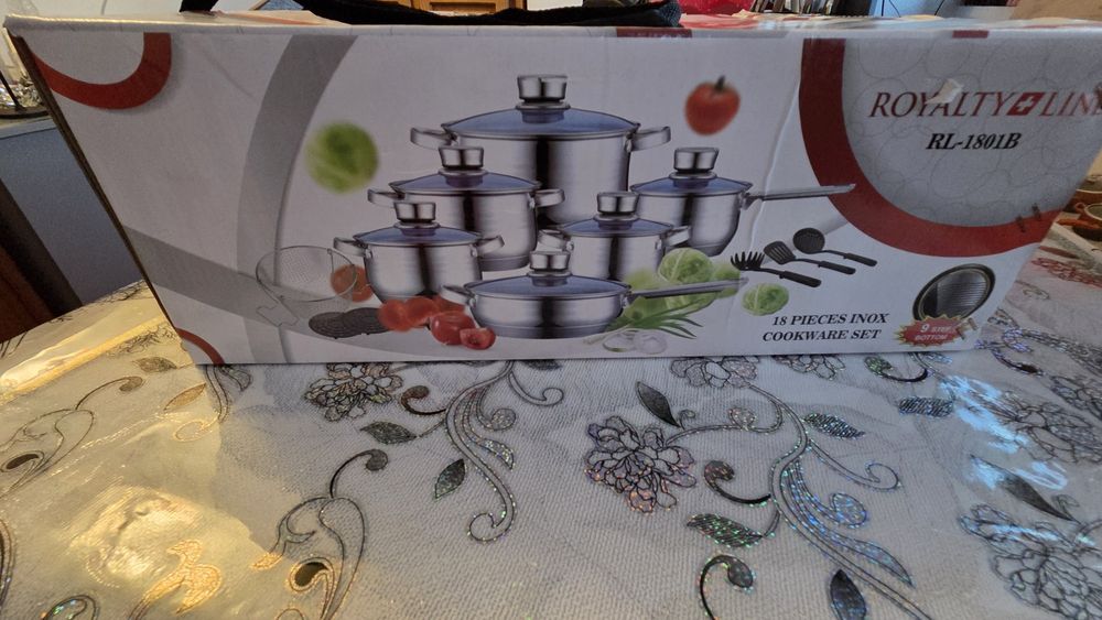 Oale de inox cu fundul gros