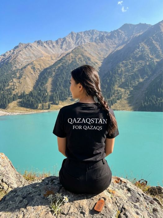 футболка QAZAQSTAN For Qazaqs