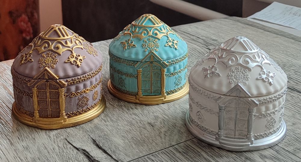 Шкатулка сувенир "Юрта"