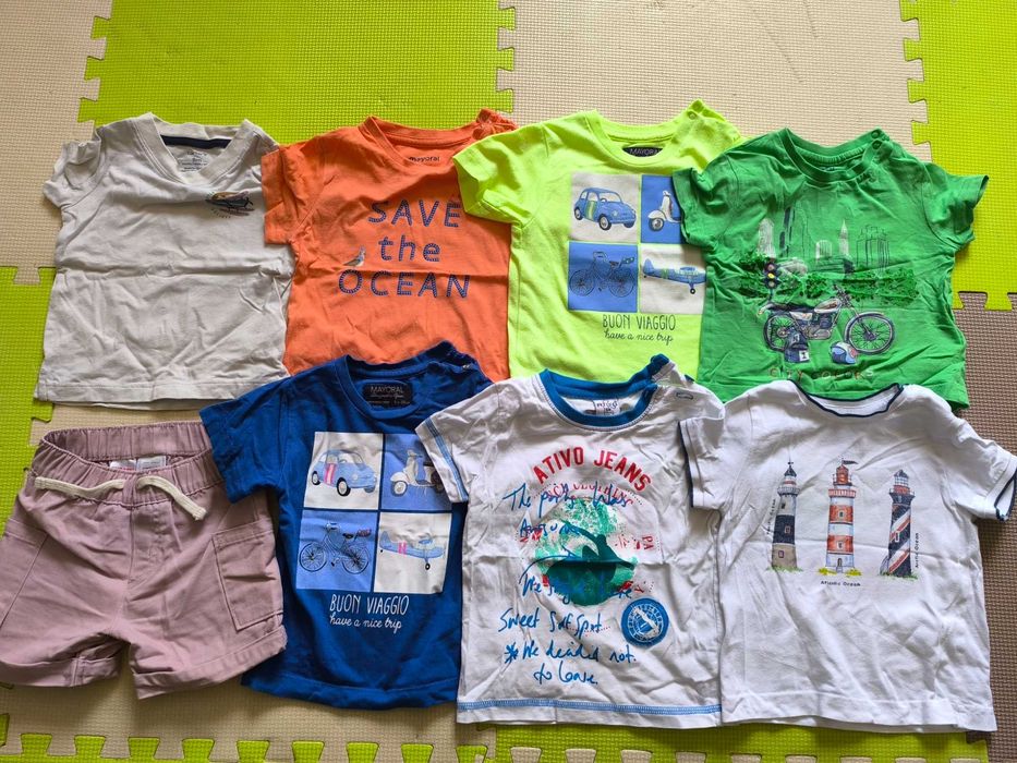 Дрешки 6-9 м. Mayoral,Carters,Diesel