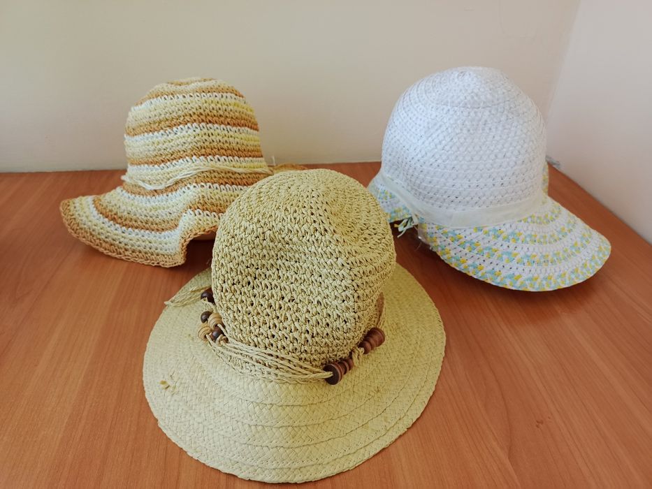 Шляпа летняя соломенная