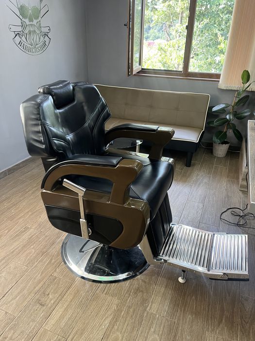 Масивен Бръснарски стол