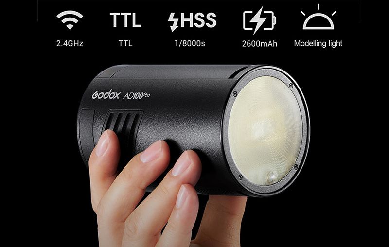 Godox AD100pro vspishka.