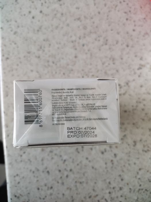Vitamina C pura pentru ten 30ml - sigilat - expira iulie 2028