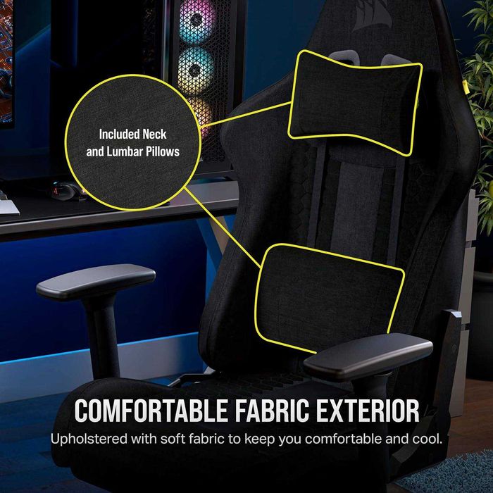 Гейм/гейминг/геймърски стол/Game Chair Corsair Relaxed TC100