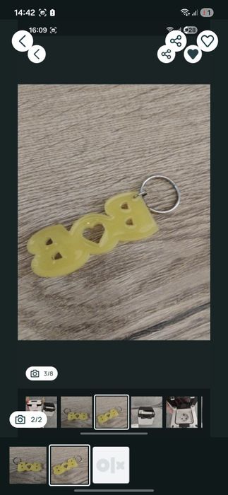 Breloc B&B. Fără defecte