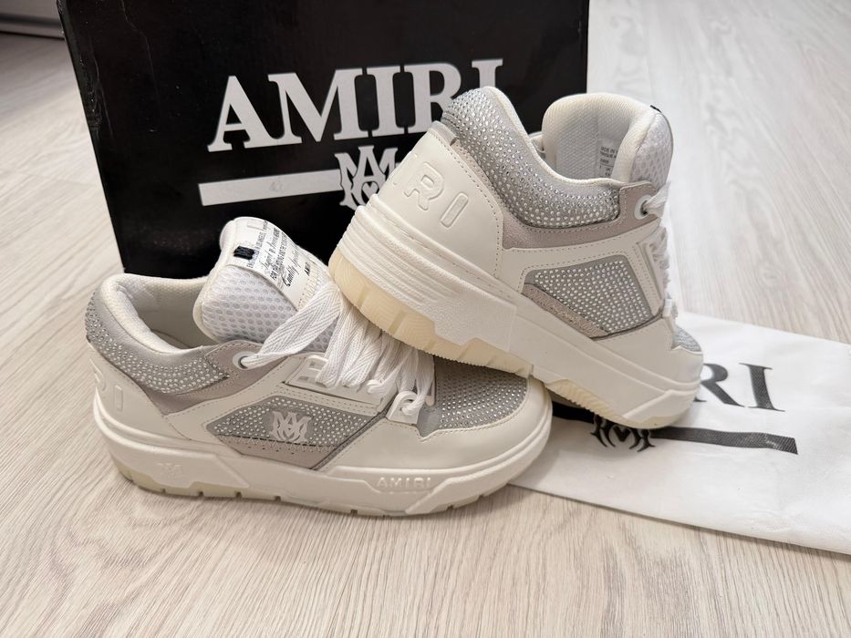 Adidasi AMIRI Laced | Amiri Gri Cu Pietre | Adidasi Baieti Fete