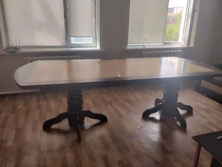 Қонақ үйге үлкен стол, орындық 6