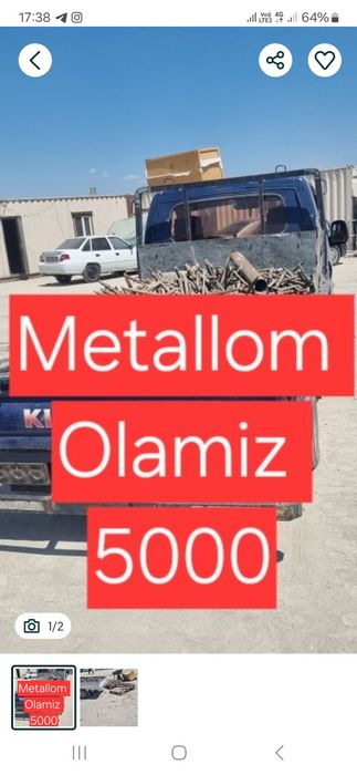 Metallom olamiz,Металлом оламиз Toshkent metal metalolom металлом 24 /