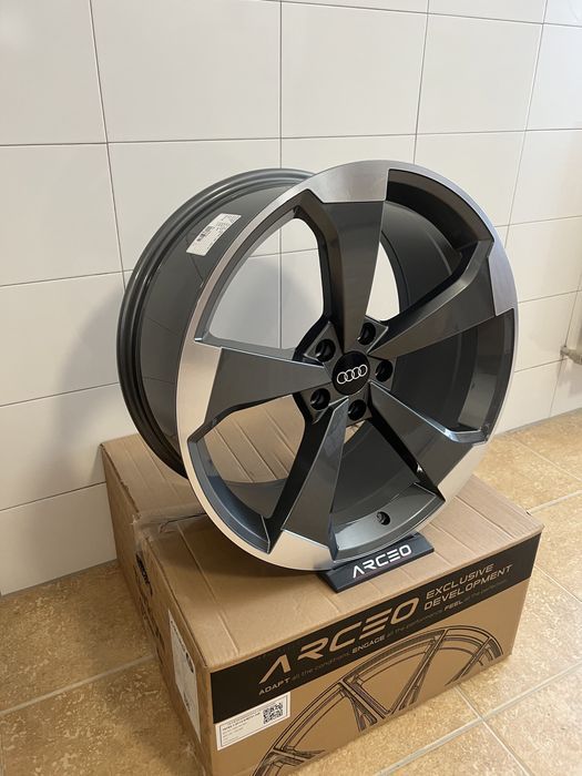 Jante Audi R19 5x112 Stil Rotor V2 Noi A3 A4 A5 A6 A7 A8 Q3 Q4 Q5 Q7 Q8 S3 S4 S5 S6 S7 S8 RS3 RS4 RS5 RS6 RS7 TT Mercedes BMW VW