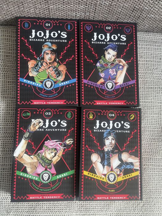 vand manga Jojo Part 1 + 2
