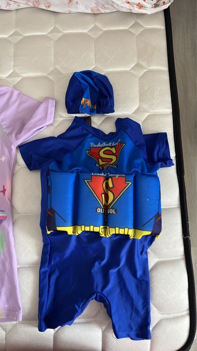 Купальник детский для девочек рост 130см подходит 3-5лет,