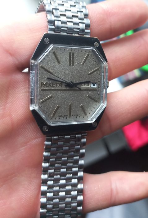 Механические часы Пилот ракета луч СССР