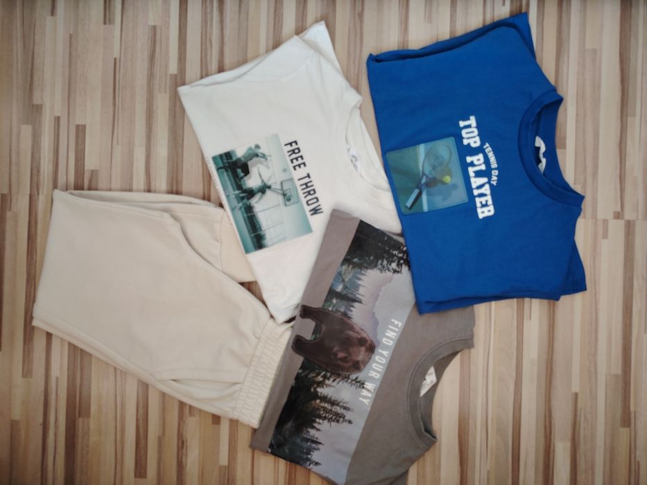 Лот дрехи за момче 110-116