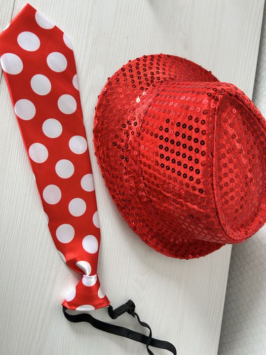 Шапка галстук детский