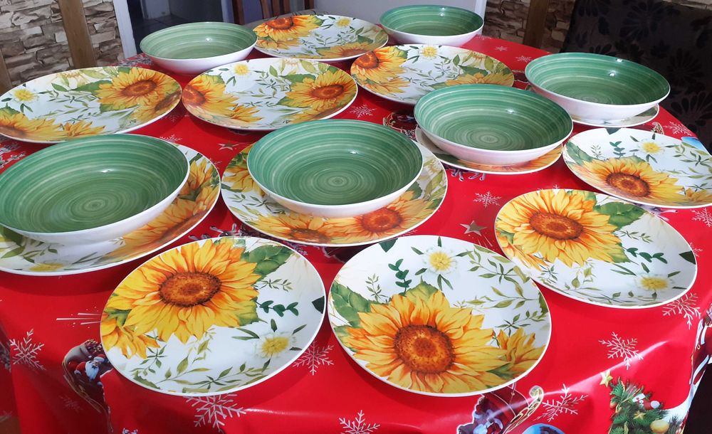 Сервиз за хранене Morello, Sunflower, 18 части