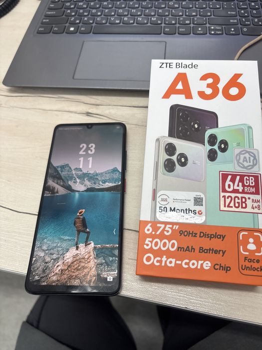 ZTE A36 новый новый ұсталмаган