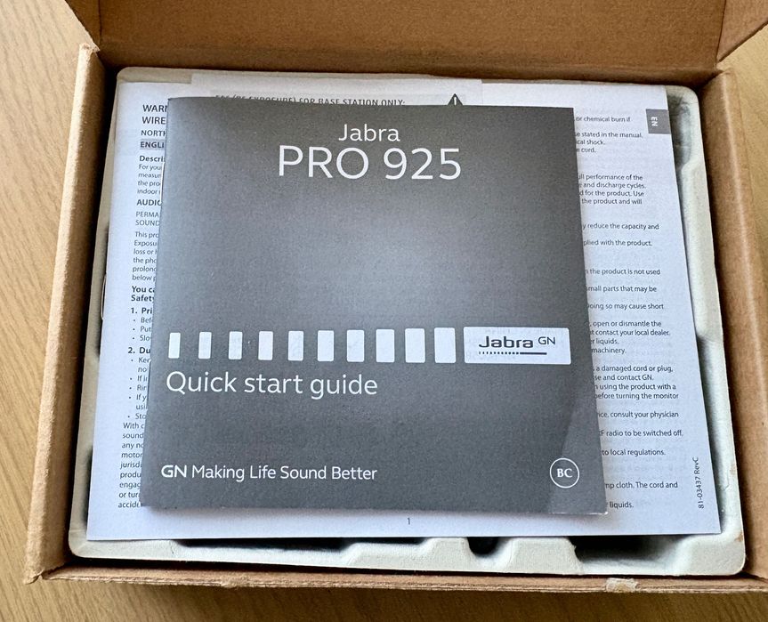 JABRA PRO - CASCA fara fir