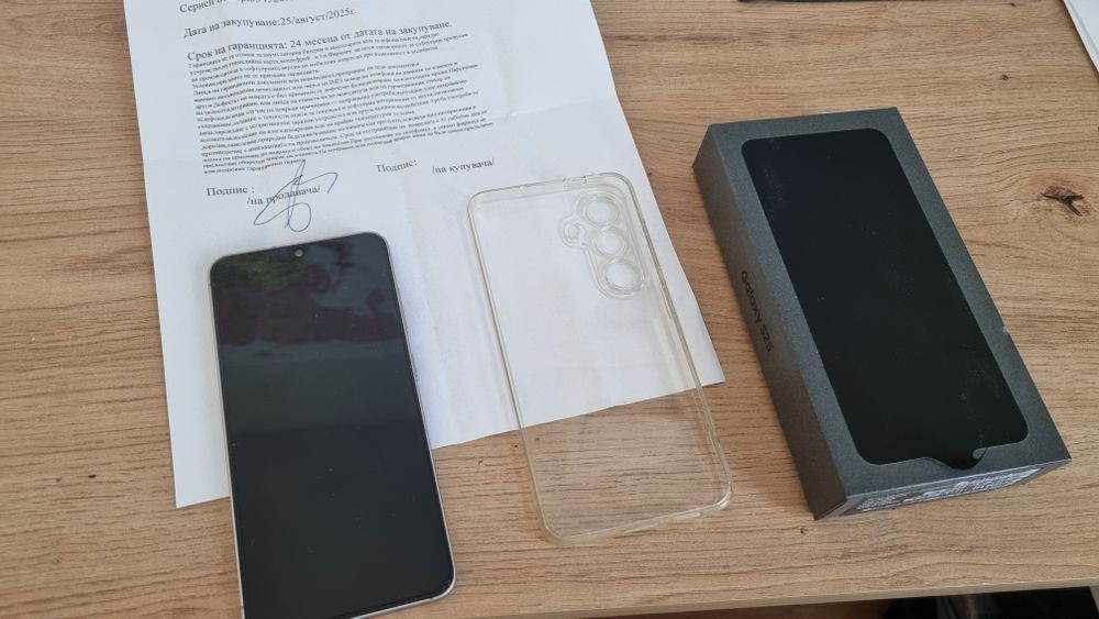 Отличен SAMSUNG S 25 с гаранция