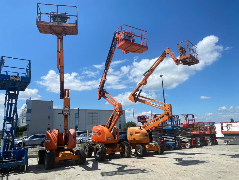 Артикулираща вишка 16 18 метра JLG Lift 450 Под НАЕМ от Рентекс