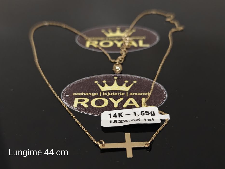 Bijuteria Royal: Lant aur 14k/1.65 gr