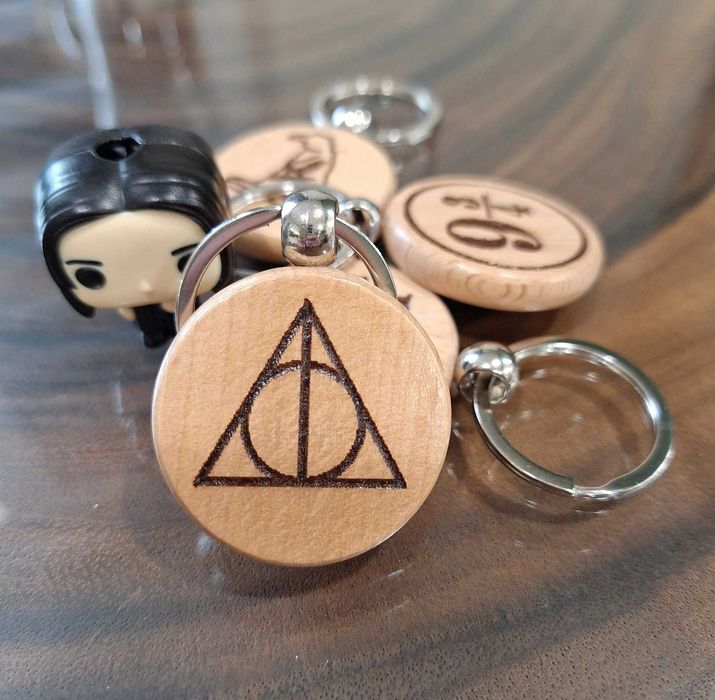 Дървени ключодържатели Harry Potter